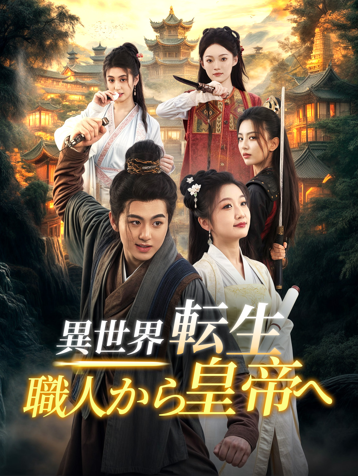 異世界転生職人から皇帝へ