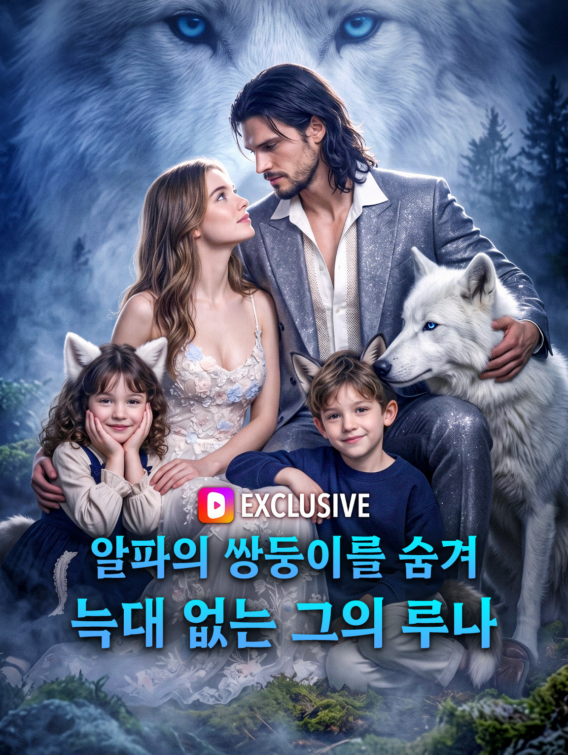 알파의 쌍둥이를 숨겨: 늑대 없는 그의 루나