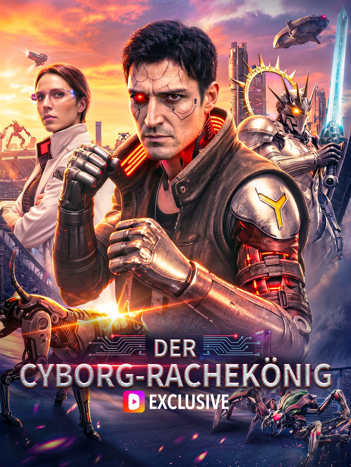 Der Cyborg-Rachekönig(Synchron)