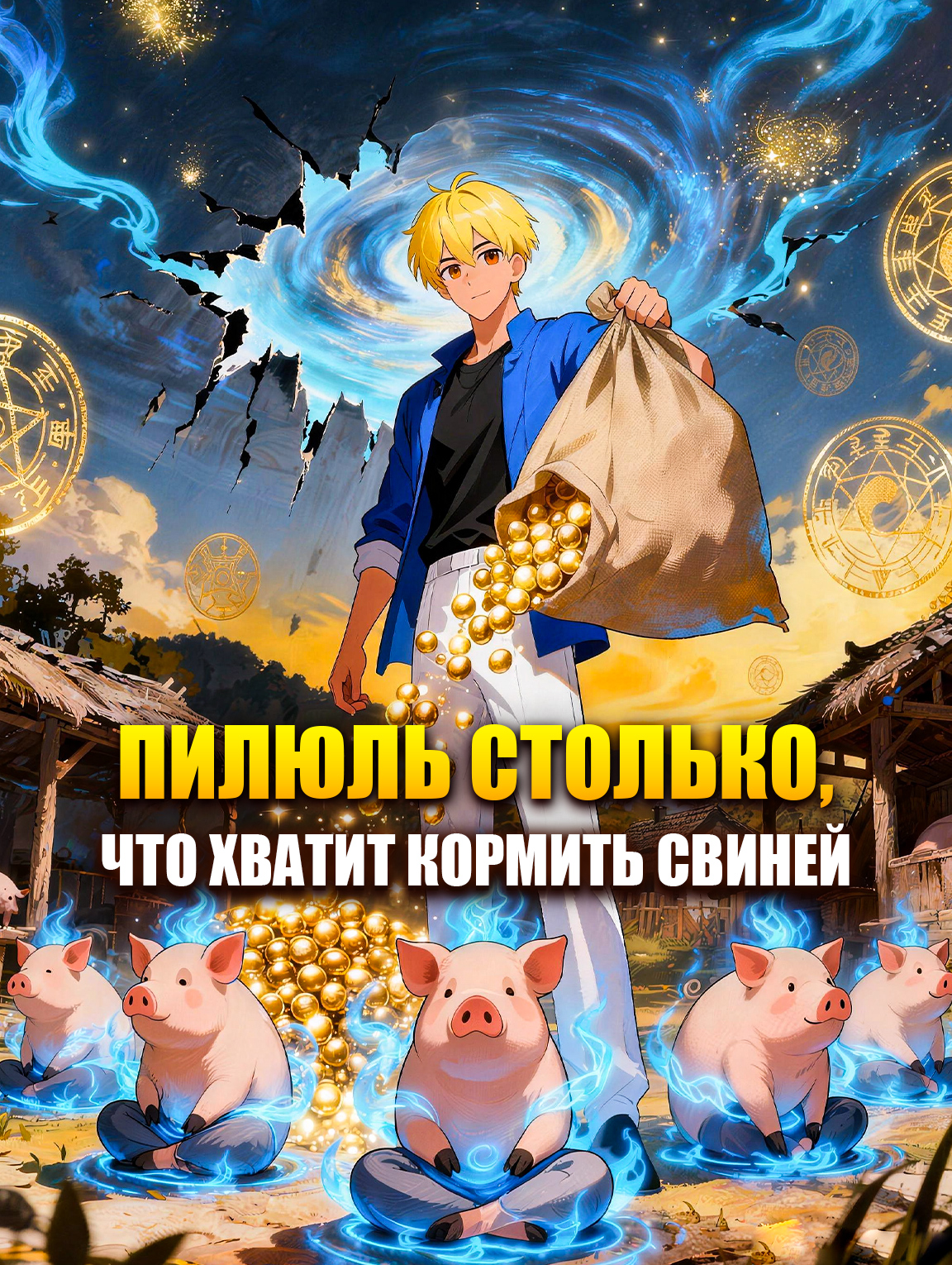 Пилюль столько, что хватит кормить свиней poster