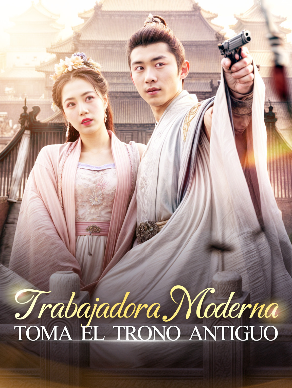 Trabajadora Moderna Toma el Trono Antiguo