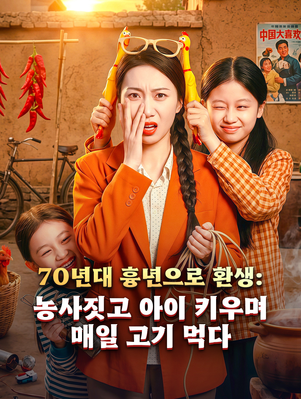 70년대 흉년으로 환생: 농사짓고 아이 키우며 매일 고기 먹다