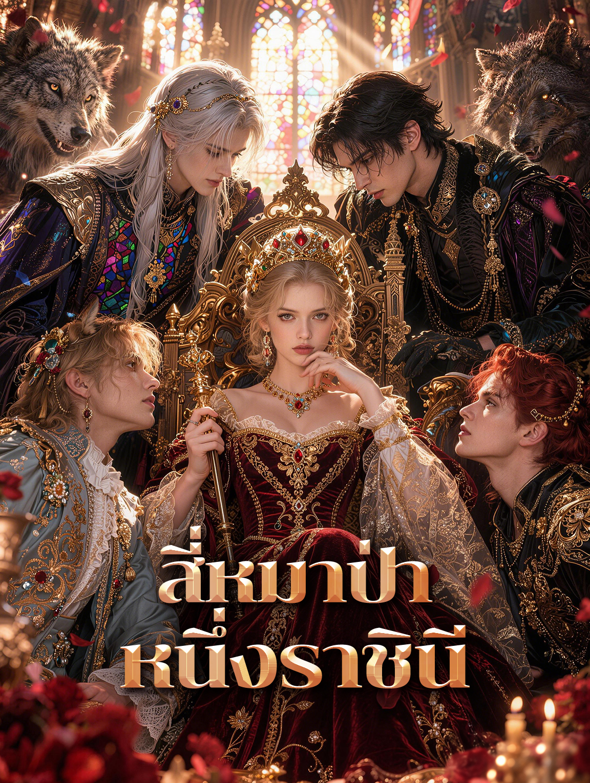 สี่หมาป่า หนึ่งราชินี(พากย์เสียง)