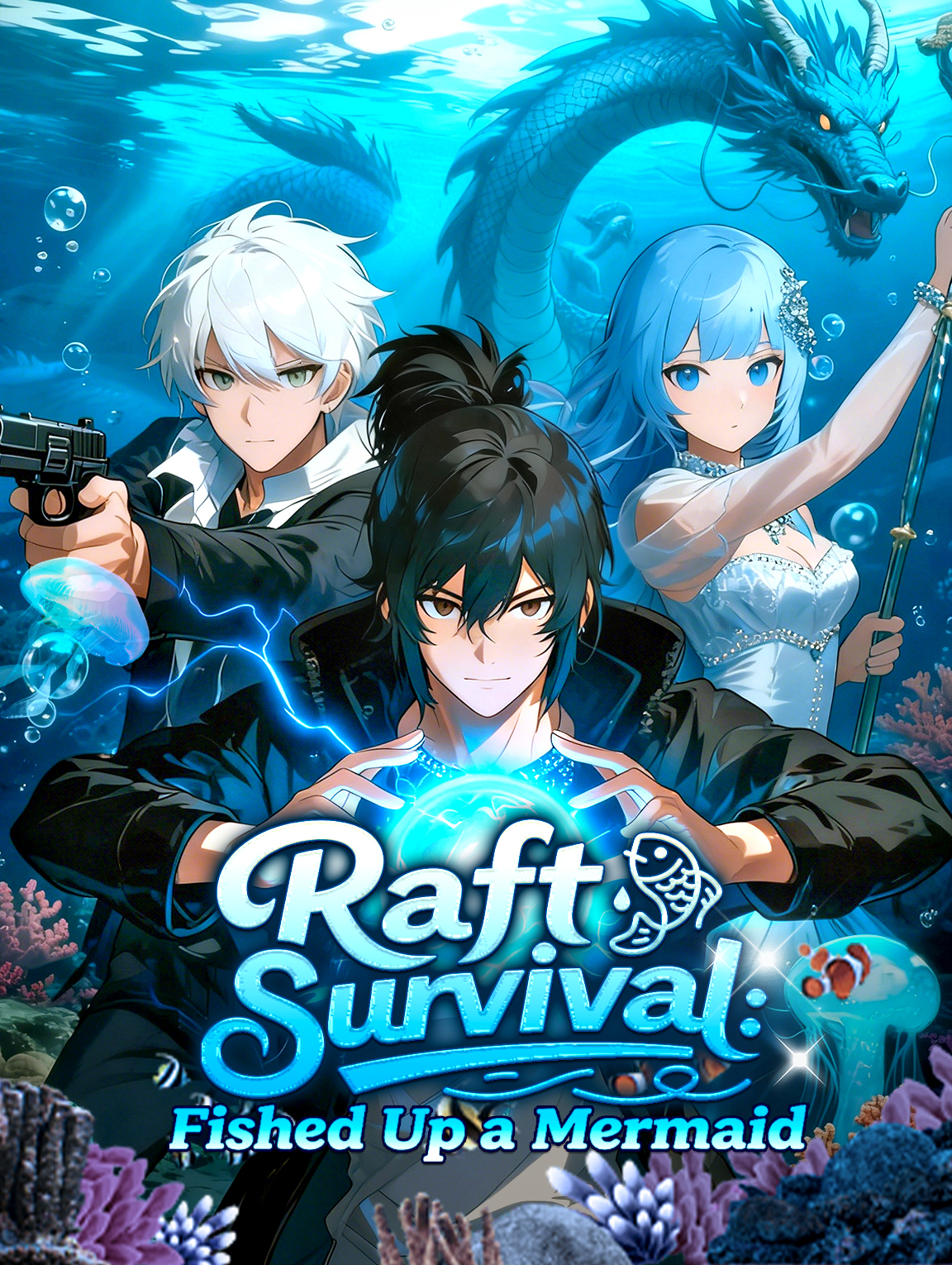 Raft Survival: Fished Up a Mermaid(Dubbed)