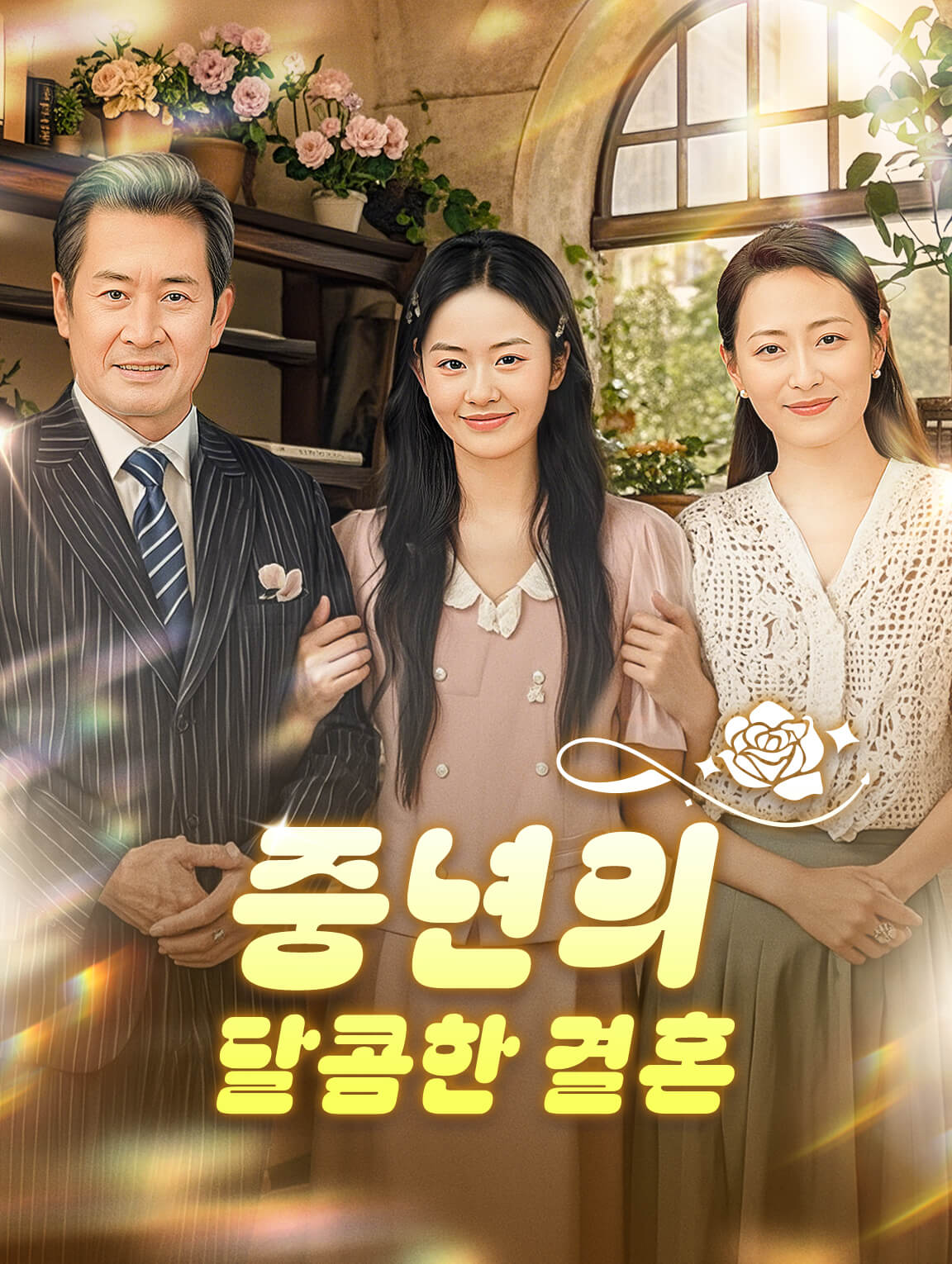 중년의 달콤한 결혼