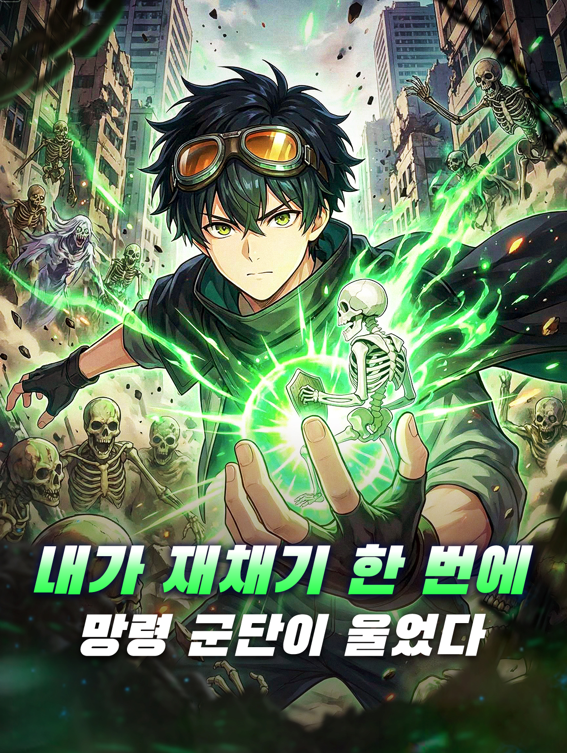 내가 재채기 한 번에 망령 군단이 울었다