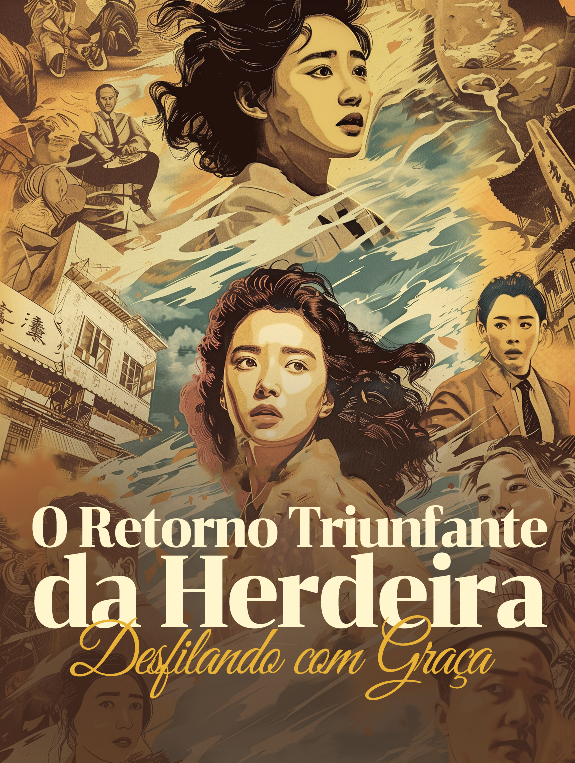 O Retorno Triunfante da Herdeira: Desfilando com Graça