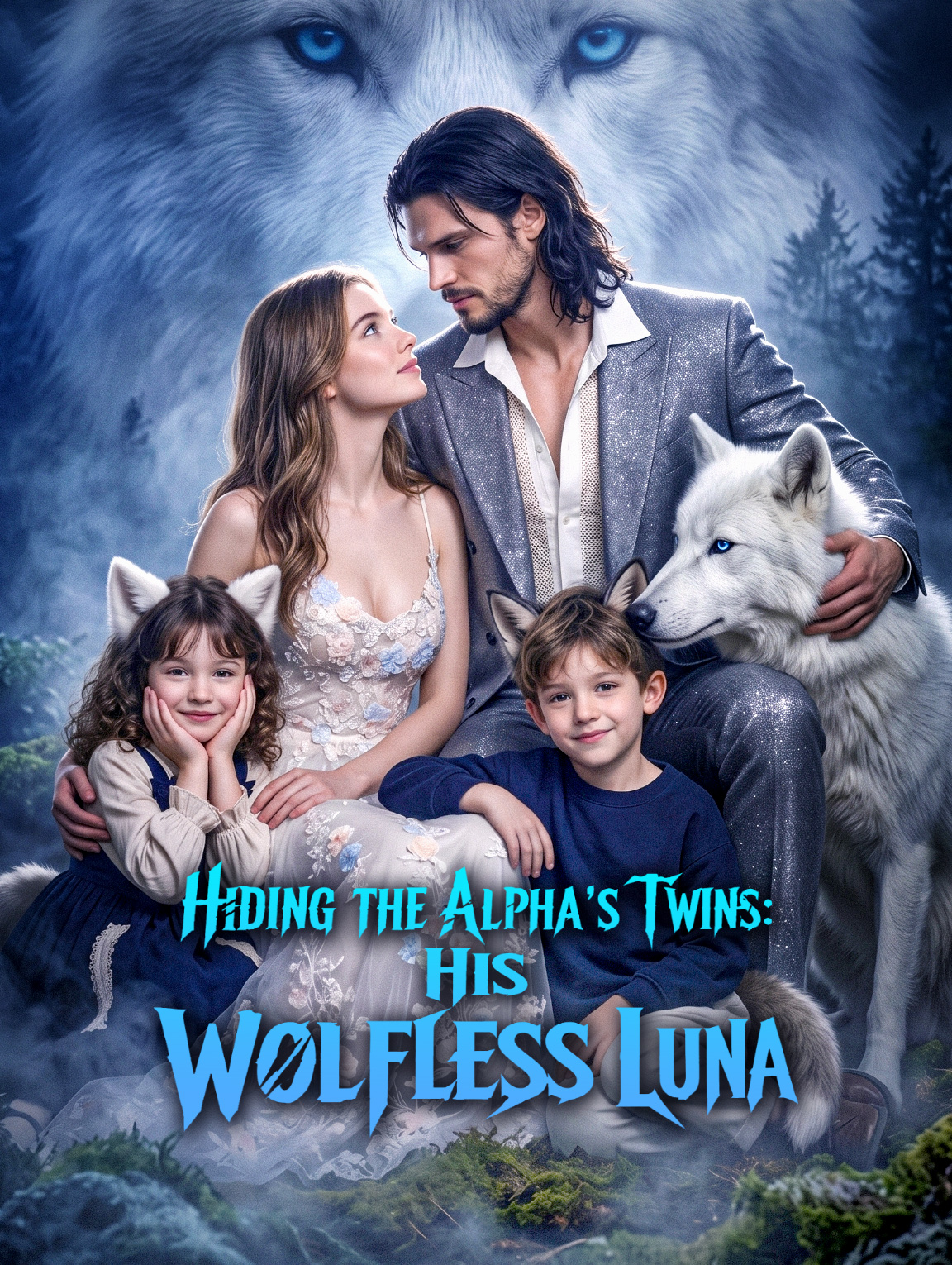 Hiding the Alpha's Twins: His Wolfless Luna