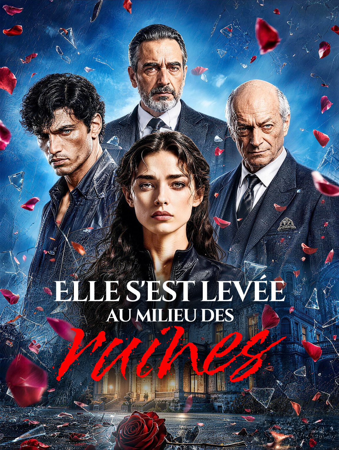 Elle s'est levée au milieu des ruines