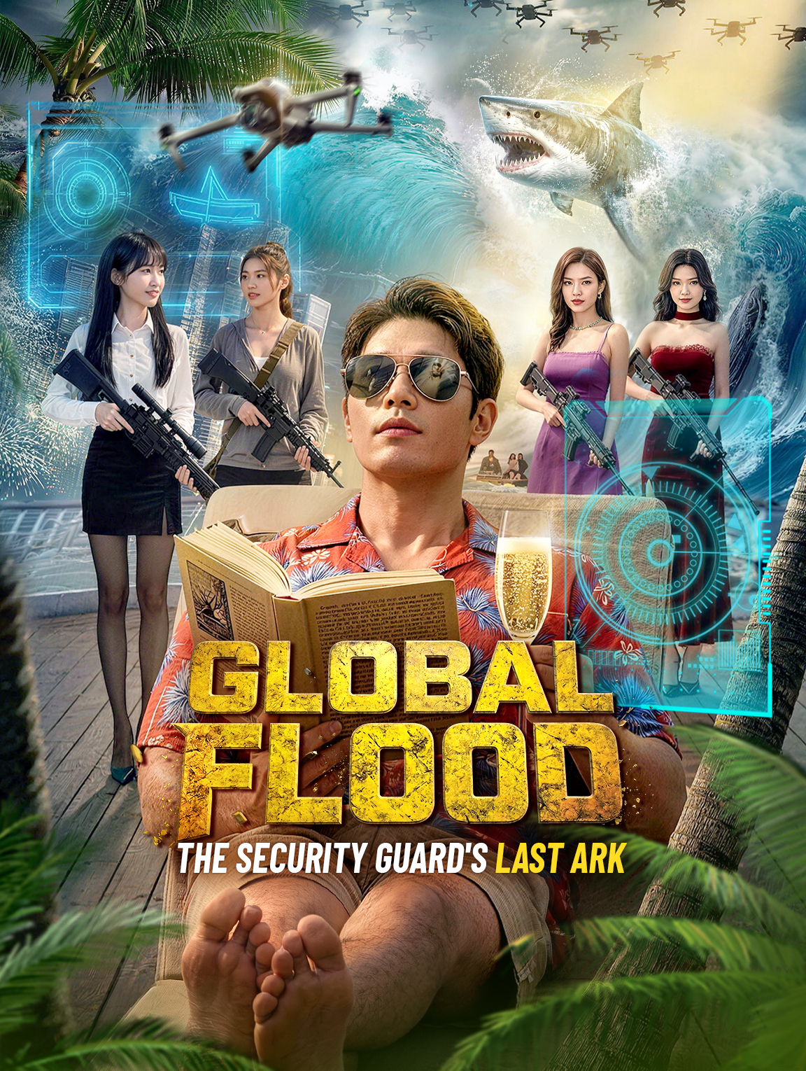 Global Flood: The Security Guard's Last Ark(Dubbed)