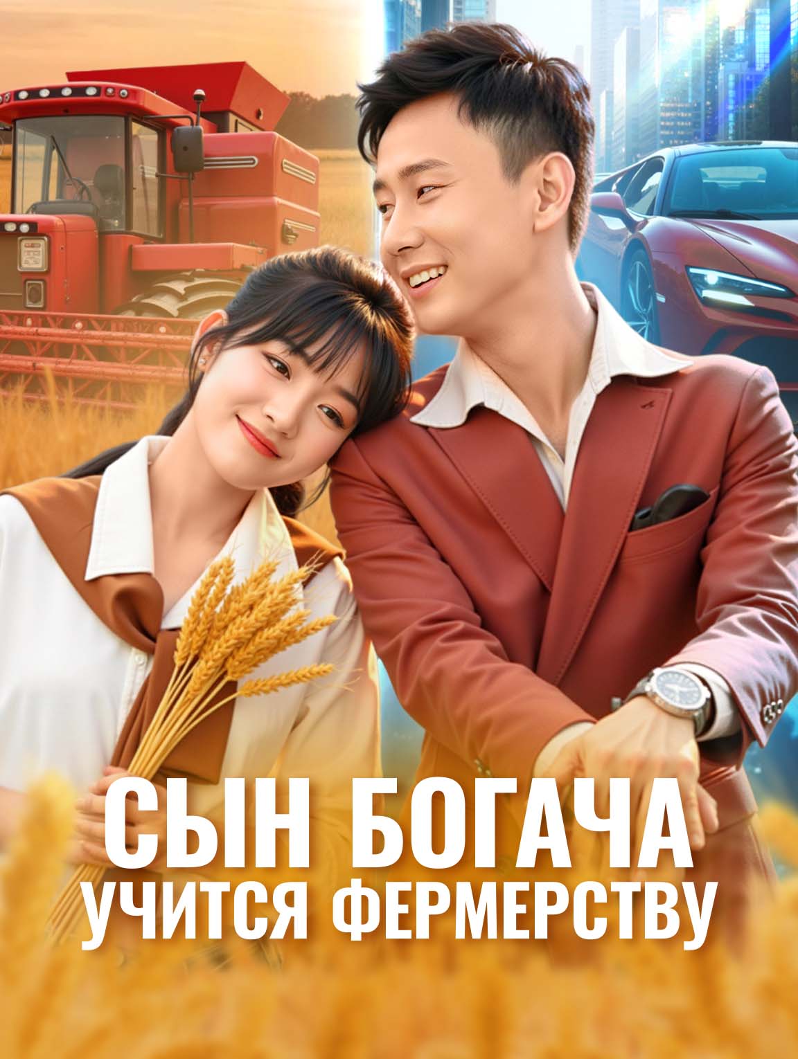 Сын богача учится фермерству