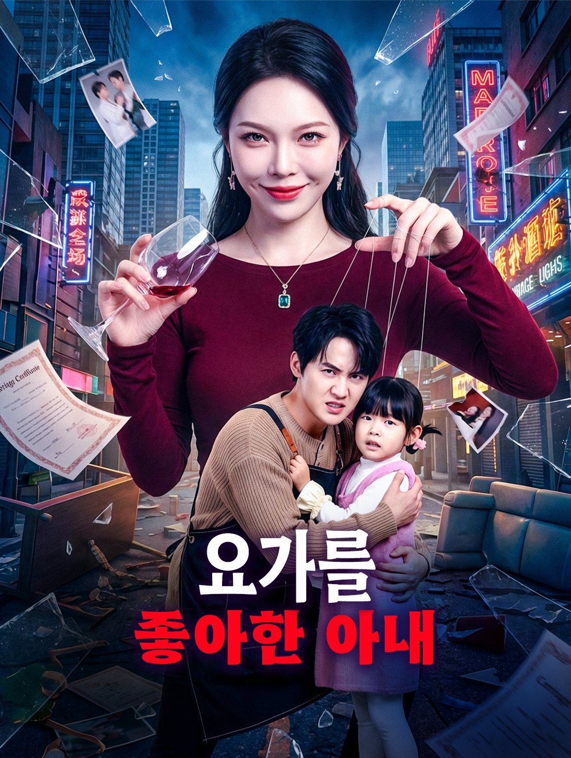 요가를 좋아한 아내