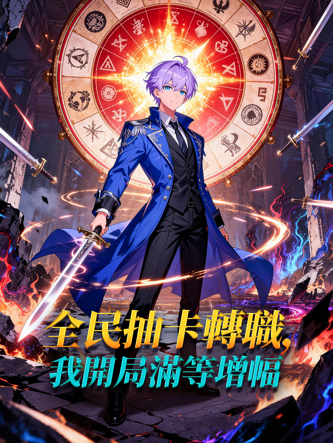 全民抽卡轉職，我開局滿等增幅