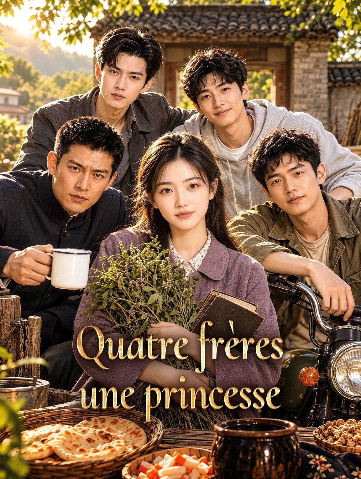 Quatre frères, une princesse