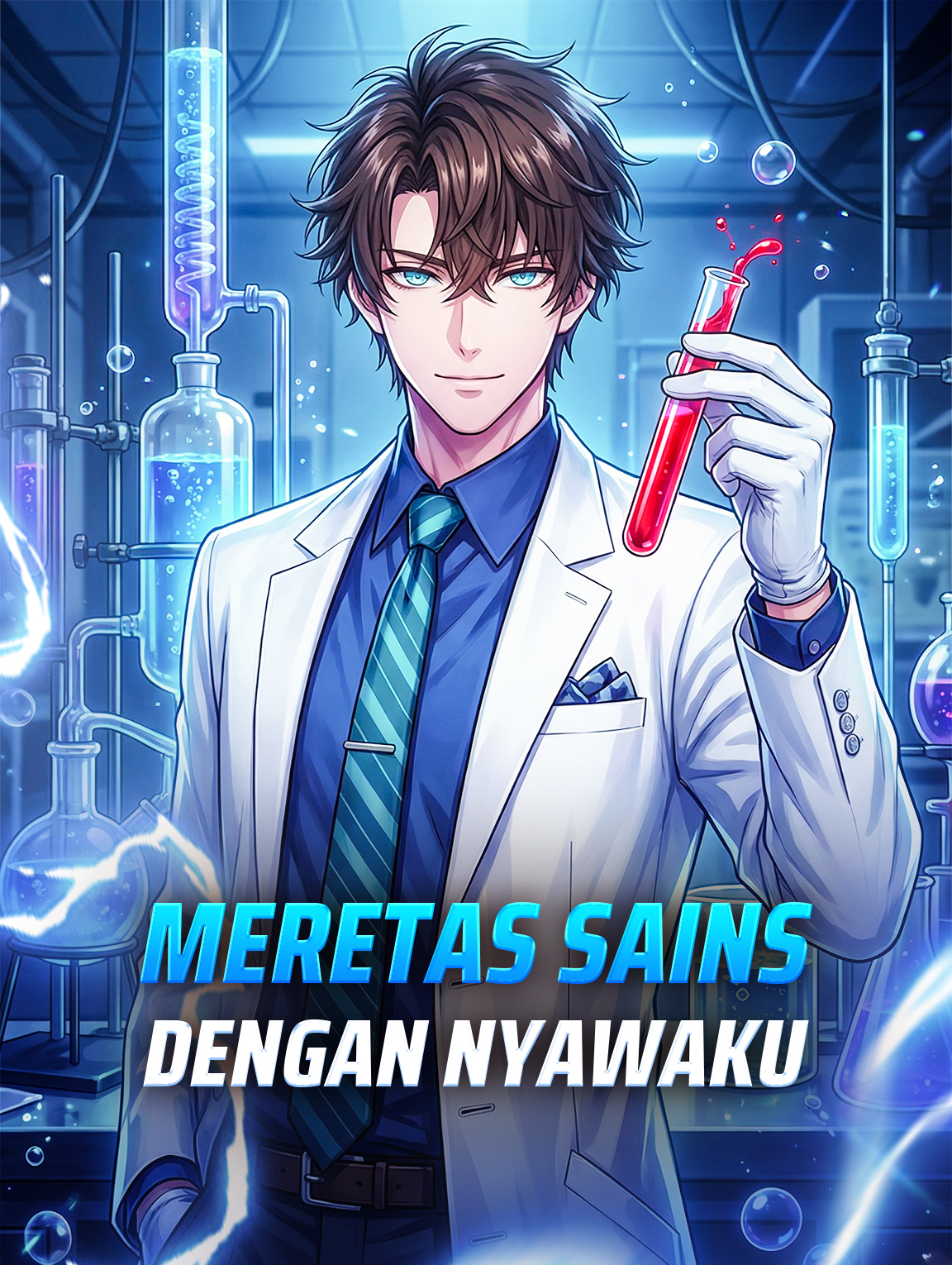 Poster Meretas Sains dengan Nyawaku