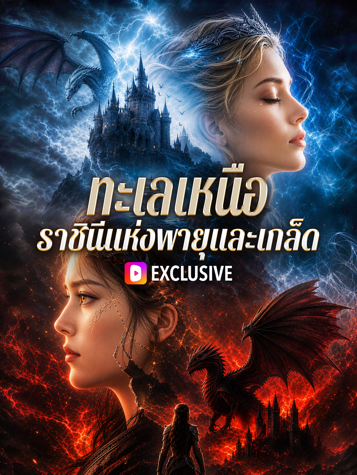 ทะเลเหนือ ราชินีแห่งพายุและเกล็ด
