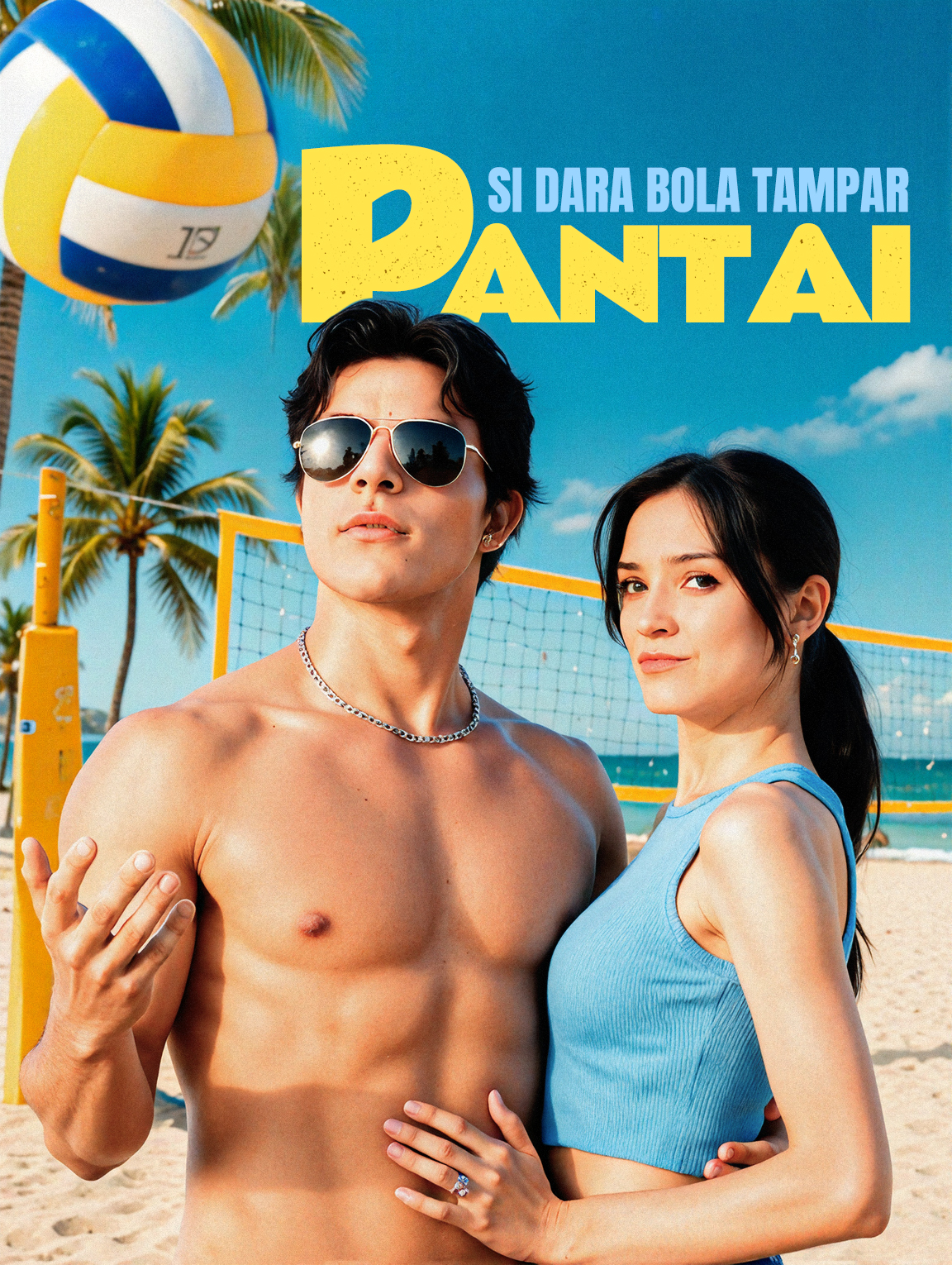 Si Dara Bola Tampar Pantai