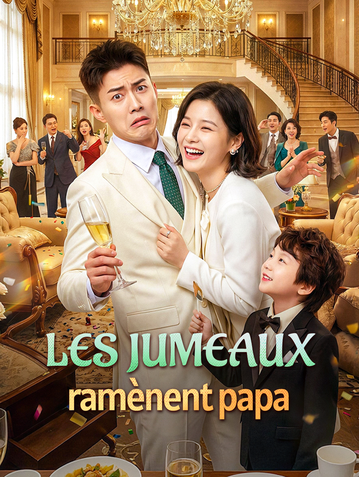Les jumeaux ramènent papa