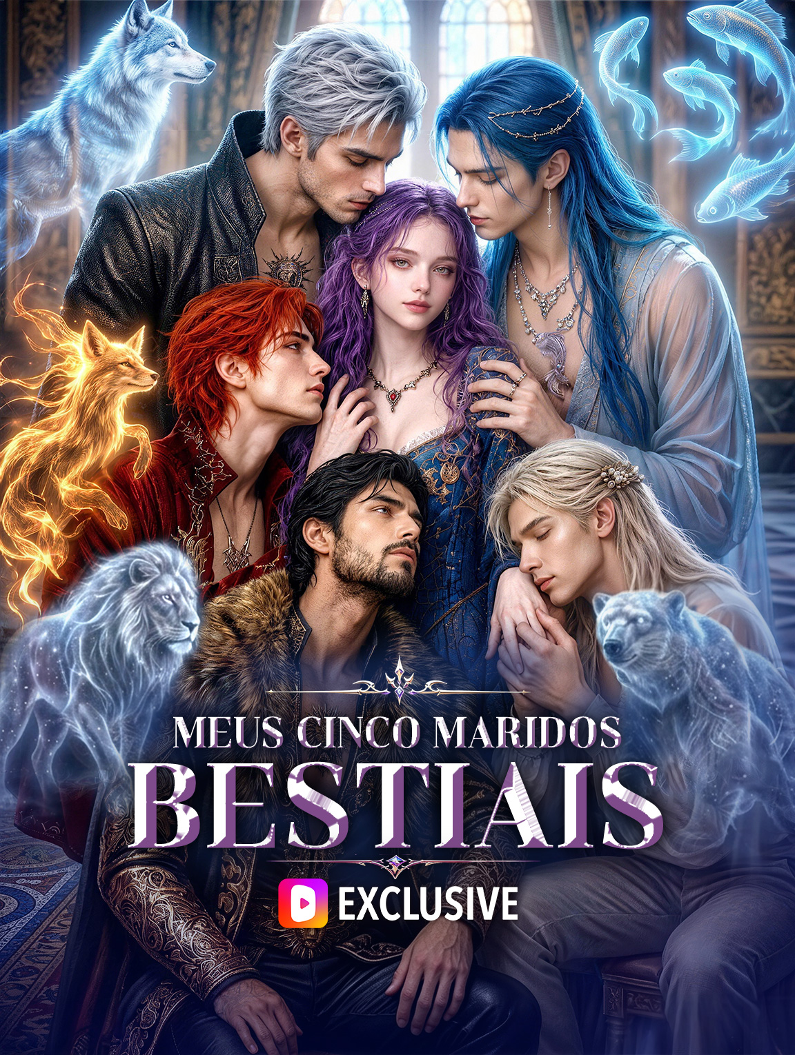 Meus Cinco Maridos Bestiais(Dublado)