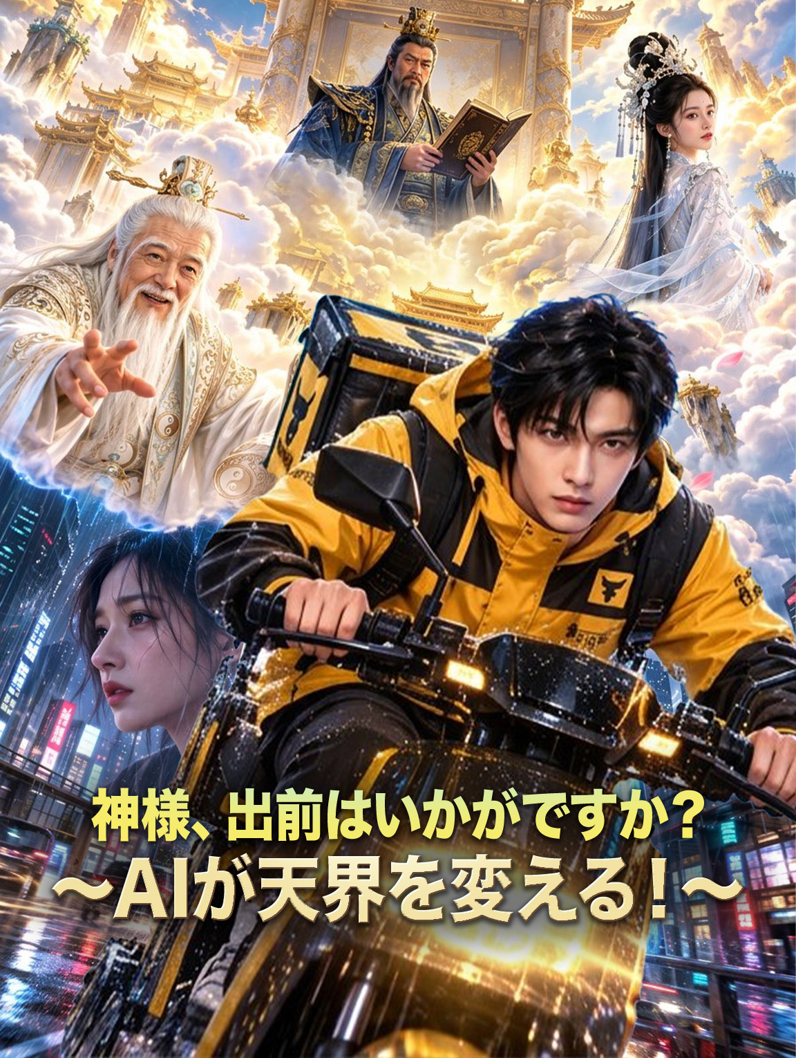 神様、出前はいかがですか? ～AIが天界を変える!～