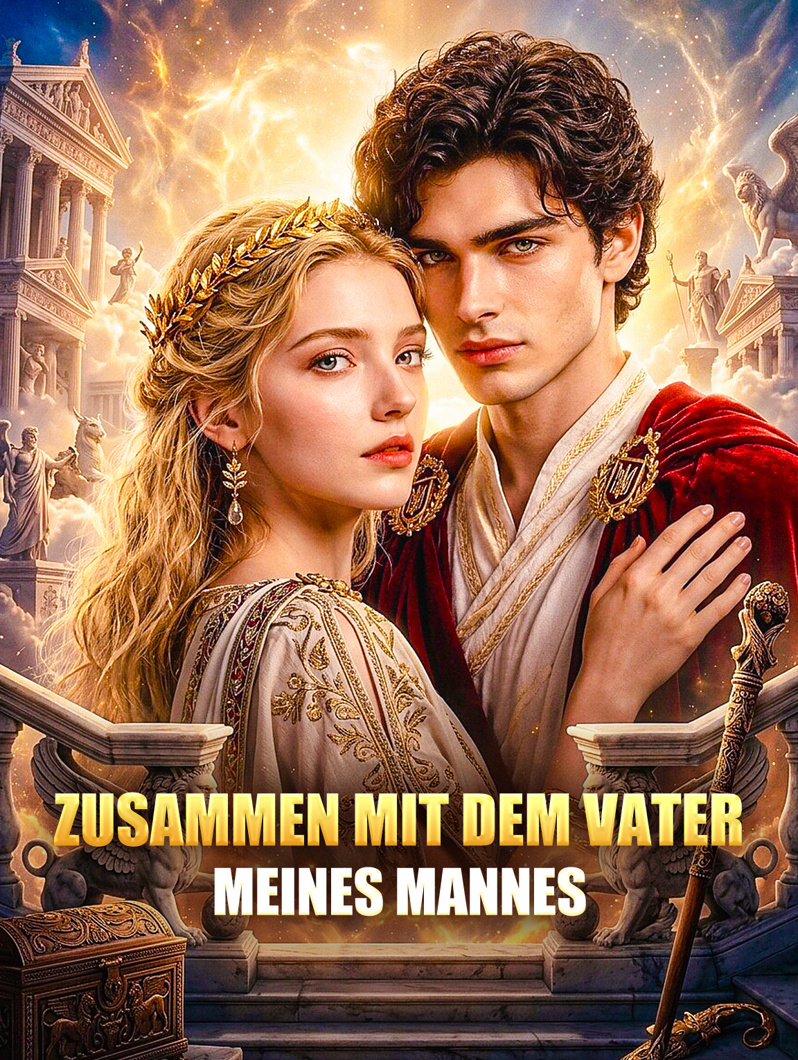 Zusammen mit dem Vater meines Mannes