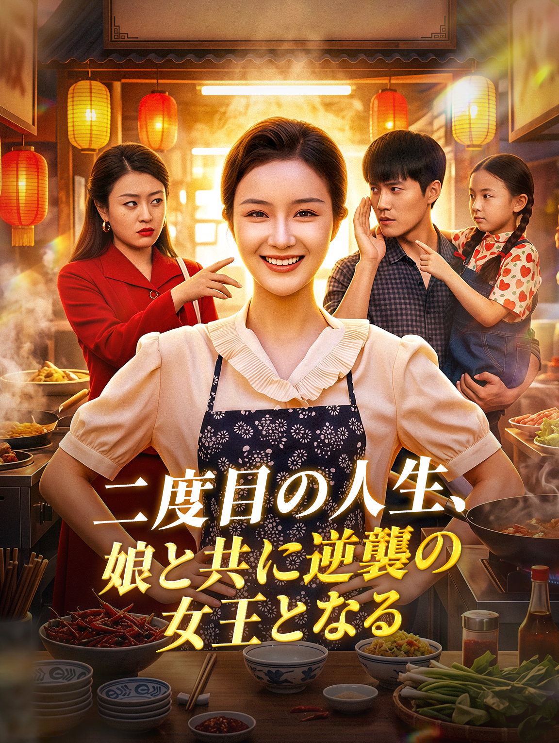二度目の人生、娘と共に逆襲の女王となる