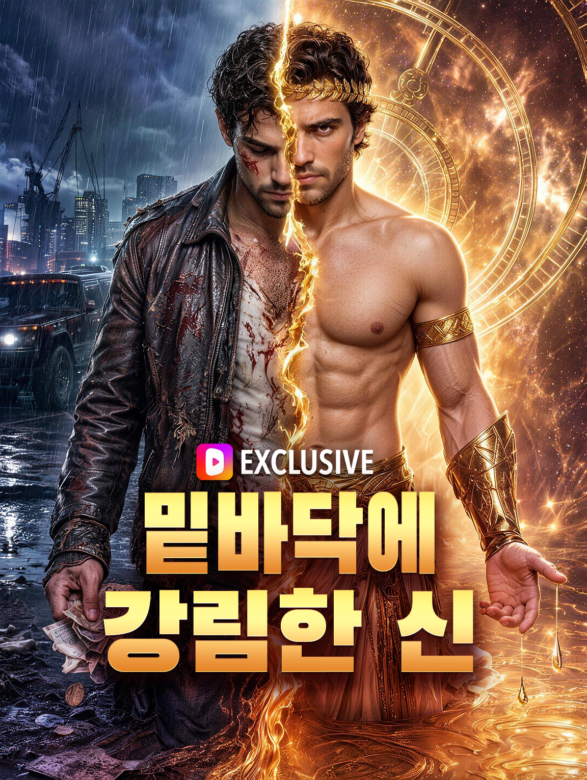 밑바닥에 강림한 신 poster