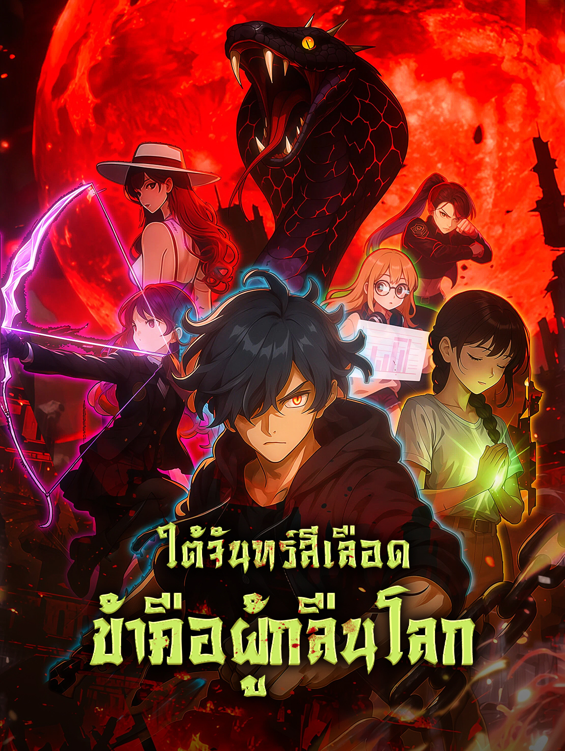 ใต้จันทร์สีเลือด ข้าคือผู้กลืนโลก