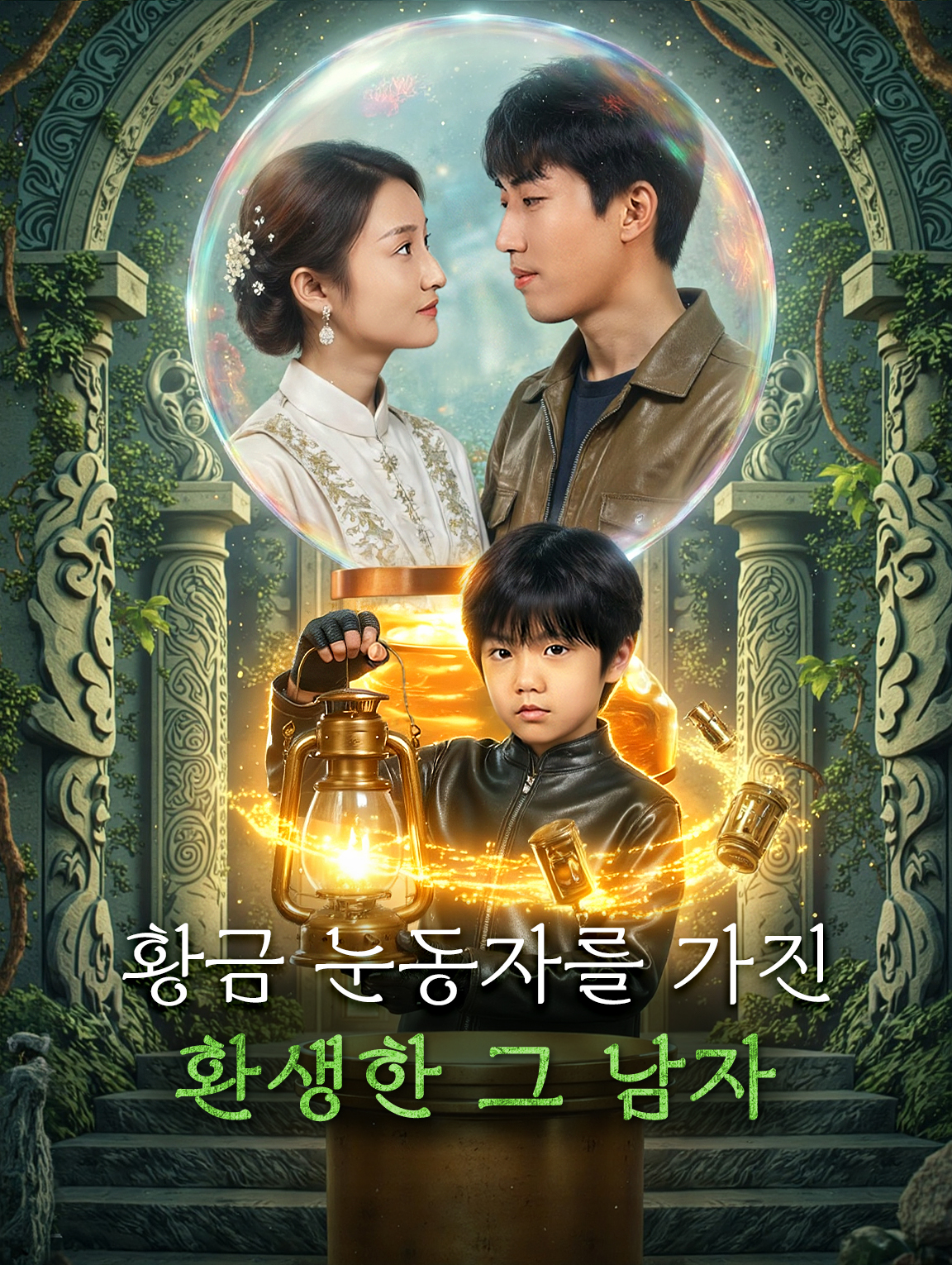 황금 눈동자를 가진 환생한 그 남자