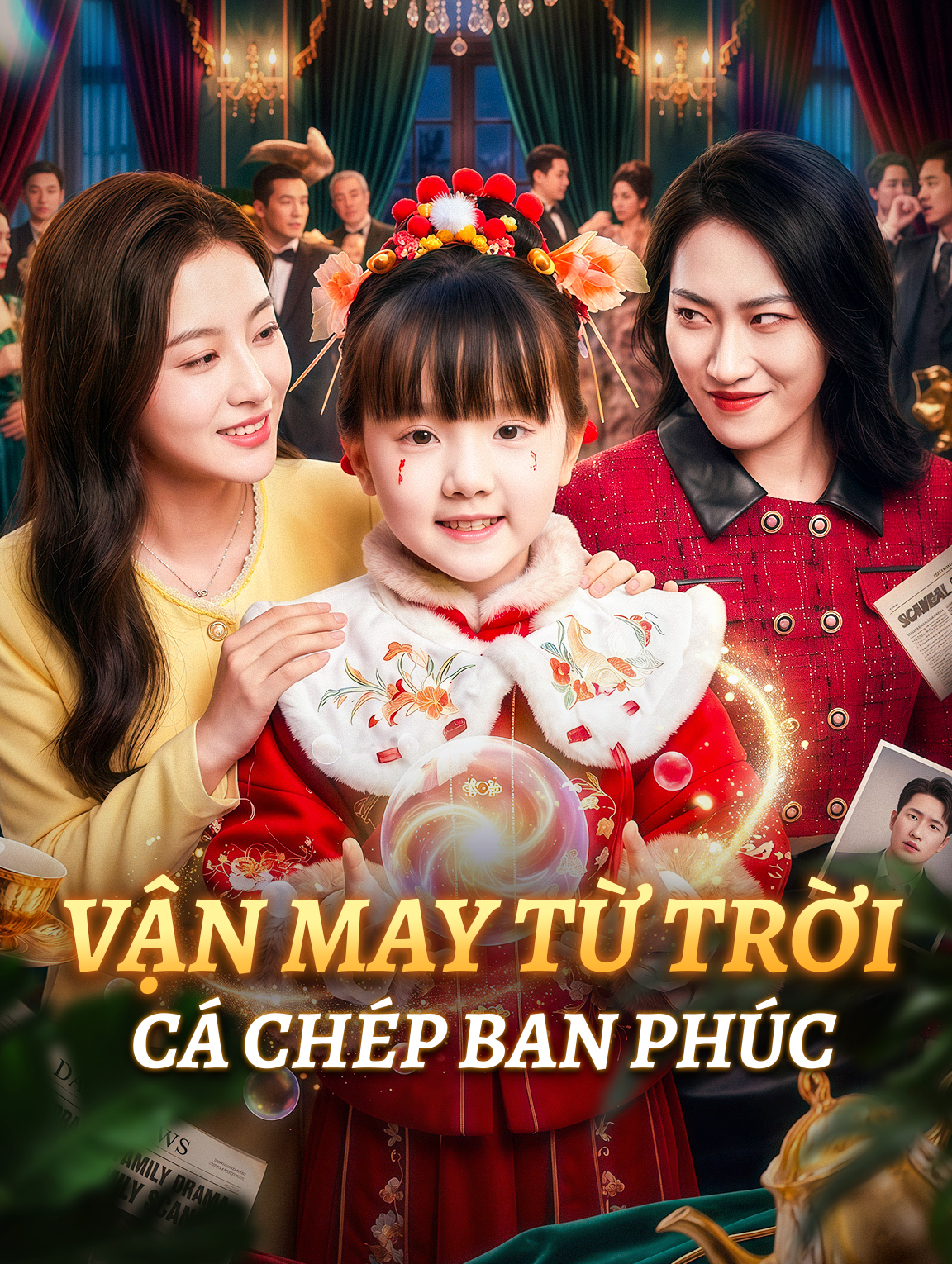 Vận May Từ Trời Cá Chép Ban Phúc