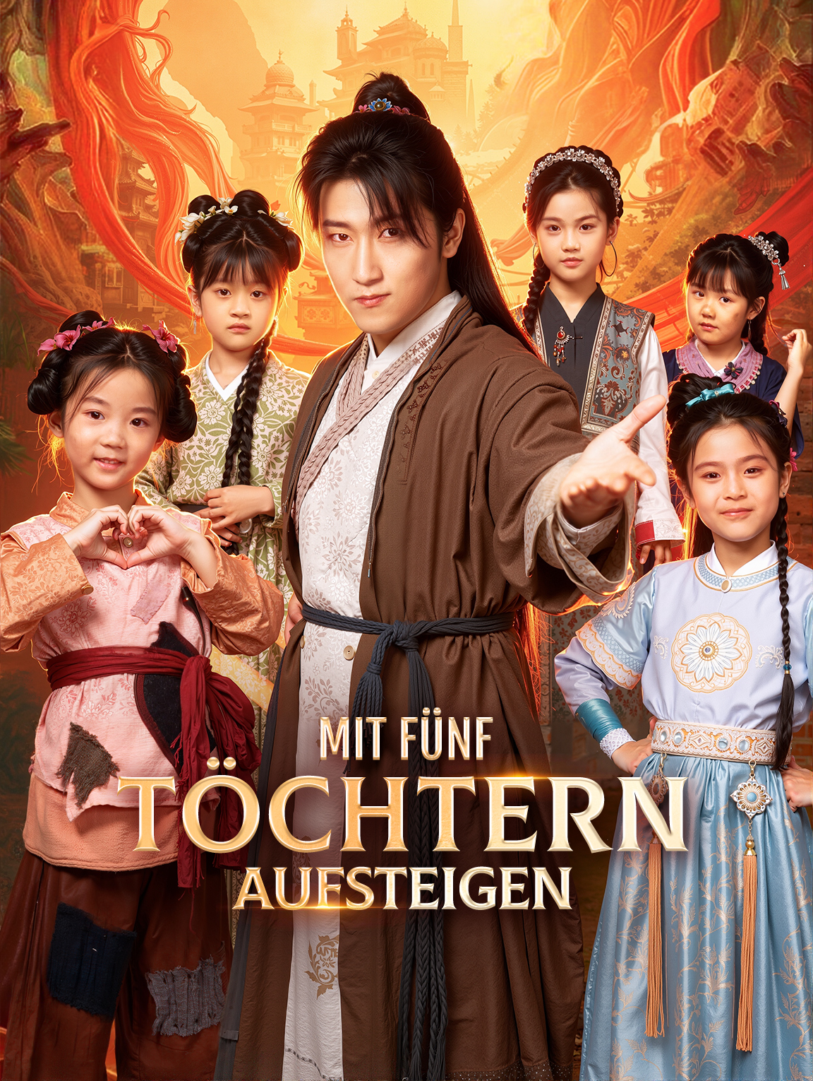 Mit fünf Töchtern aufsteigen