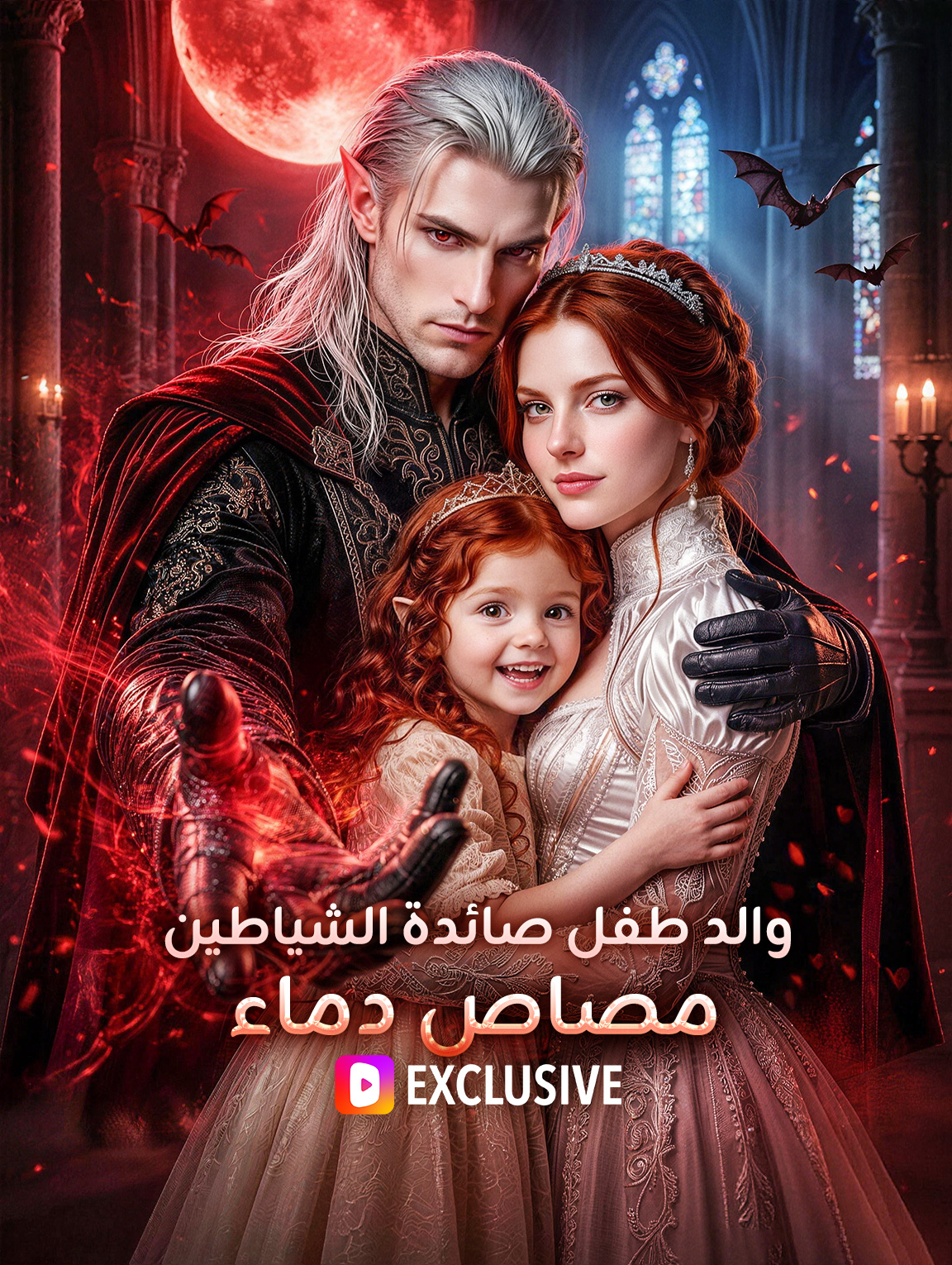 والد طفل صائدة الشياطين مصاص دماء