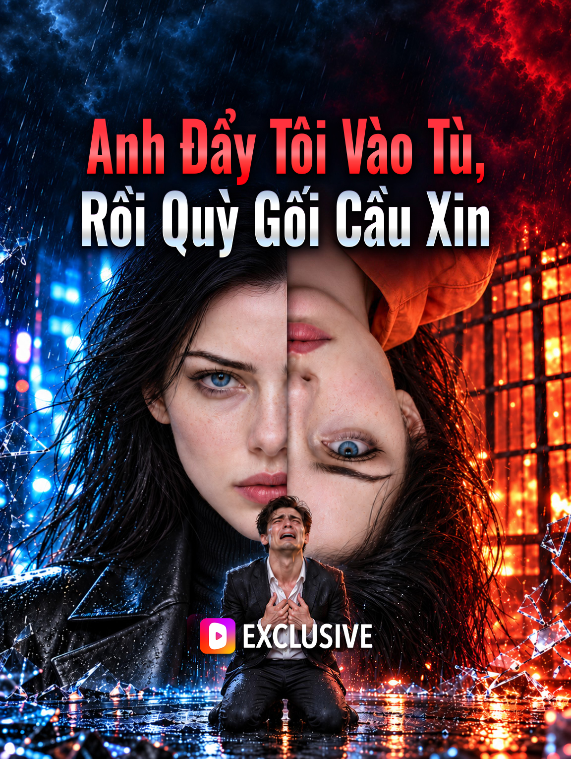 Anh ta đẩy tôi vào tù, rồi quỳ gối cầu xin