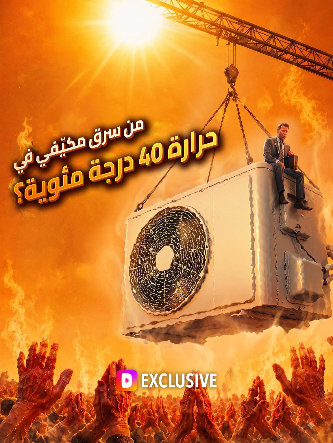 من سرق مكيّفي في حرارة 40 درجة مئوية؟