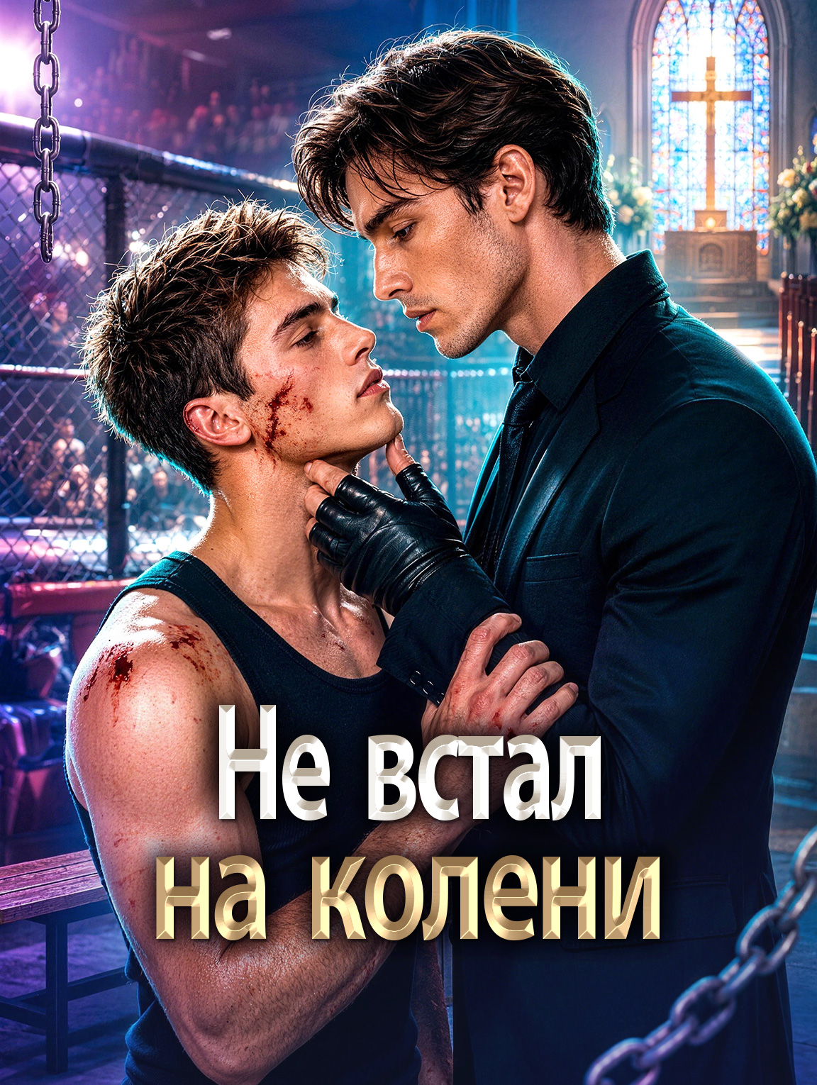 Не встал на колени