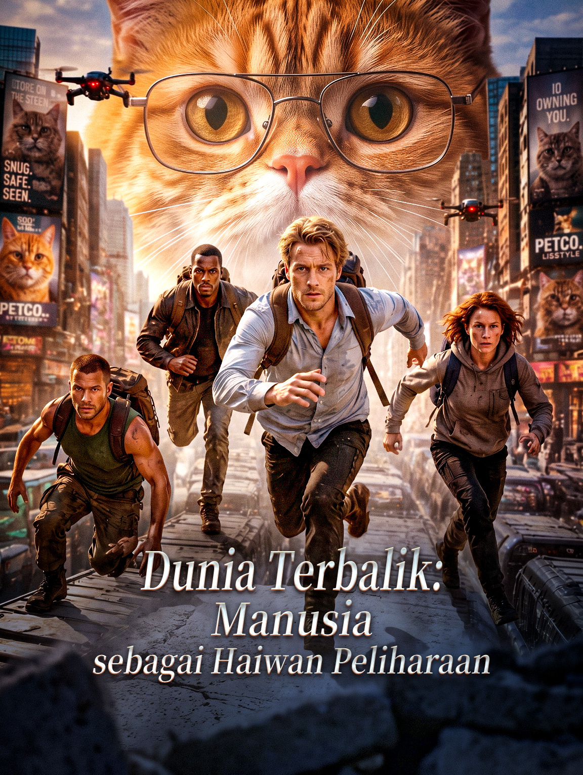Dunia Terbalik: Manusia sebagai Haiwan Peliharaan poster