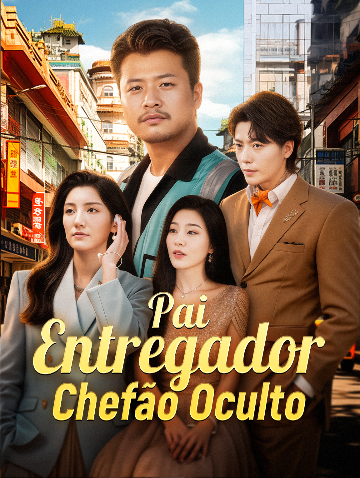 Pai Entregador Chefão Oculto(Dublado)