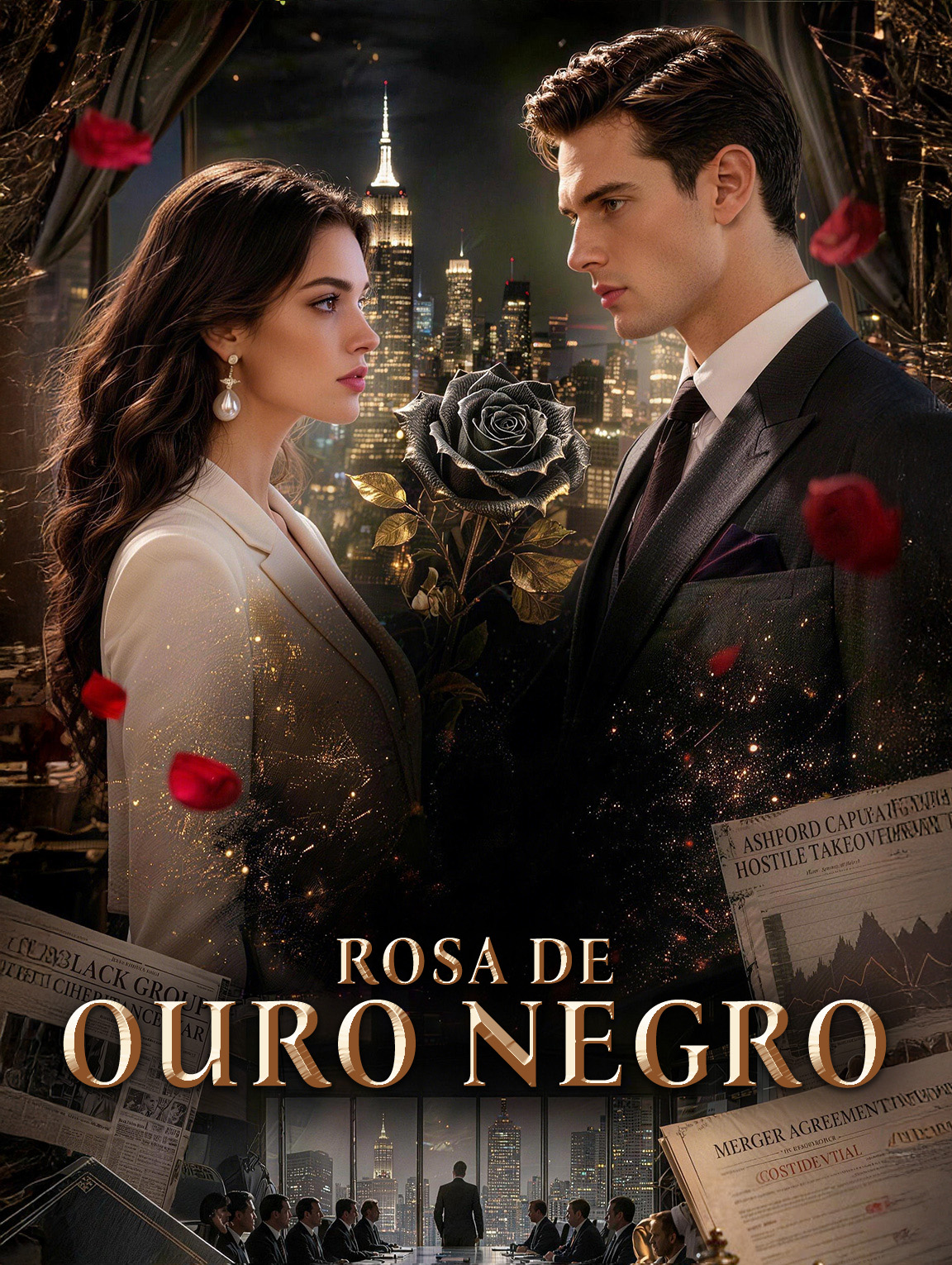 Rosa de Ouro Negro