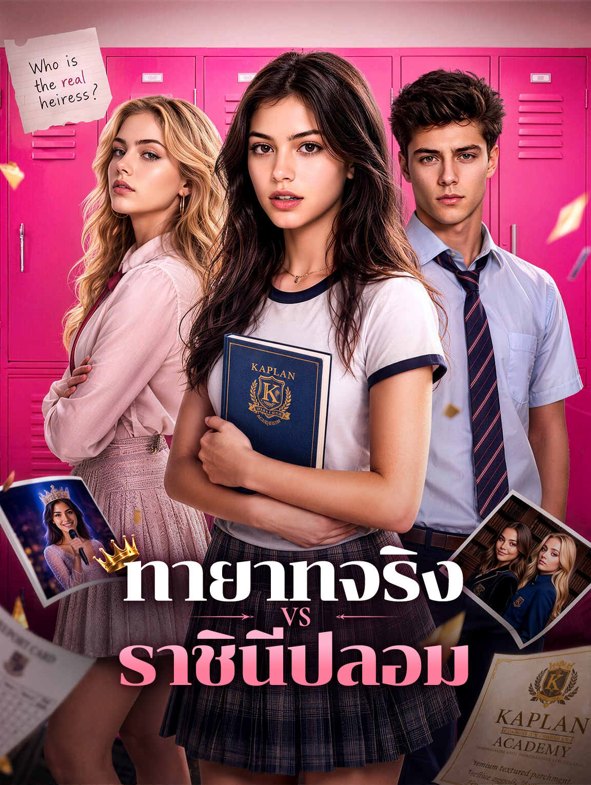 โปสเตอร์ ทายาทจริง VS ราชินีปลอม