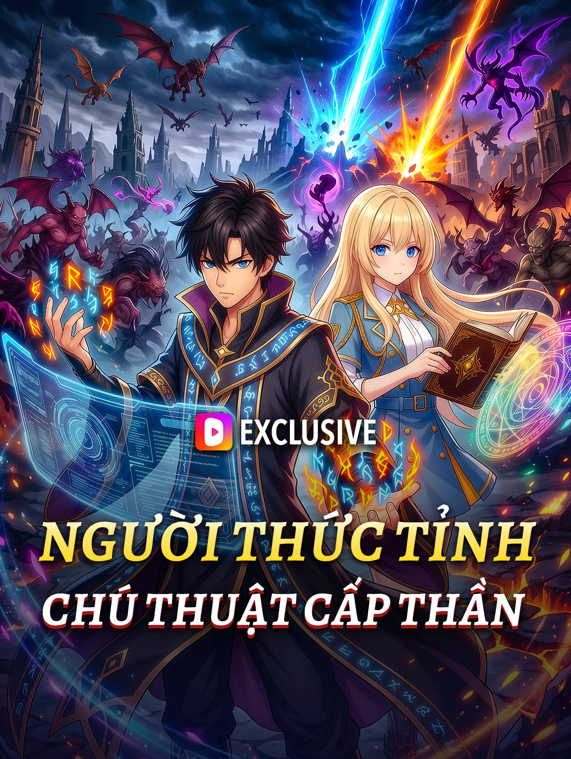 Người Thức Tỉnh Chú Thuật Cấp Thần