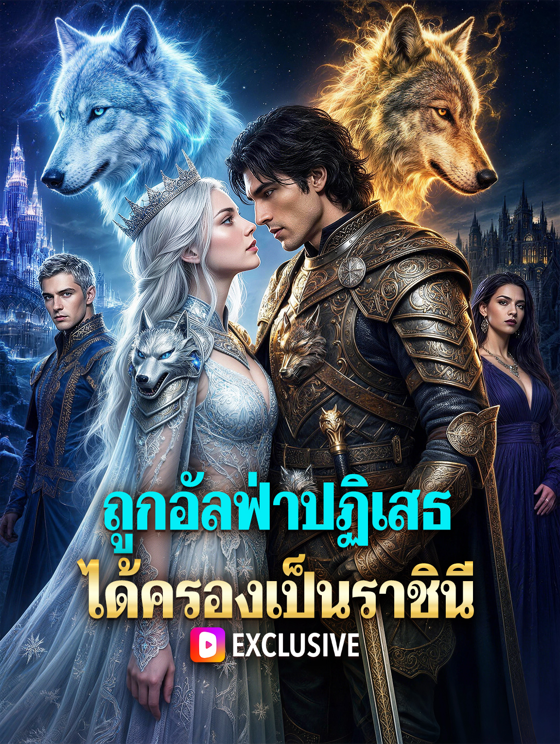 ถูกอัลฟ่าปฏิเสธ ได้ครองเป็นราชินี(พากย์เสียง) ซีรีส์สั้นพากย์ไทย ดูฟรี HD