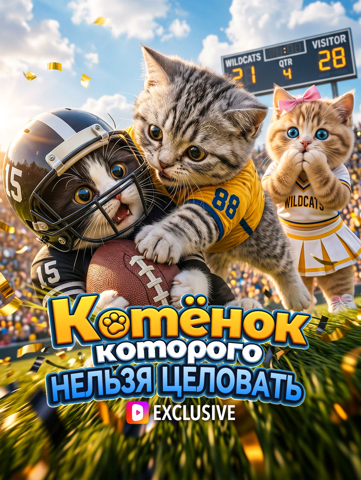 Котёнок, которого нельзя целовать
