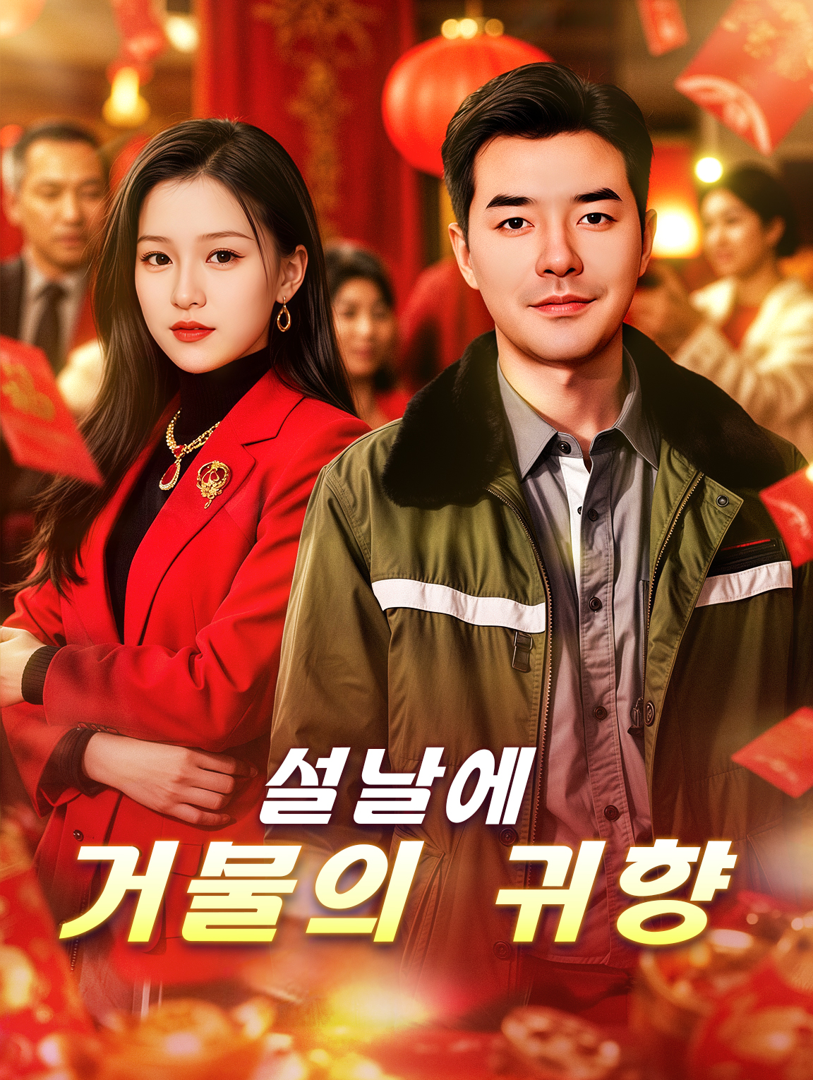 설날에 거물의 귀향