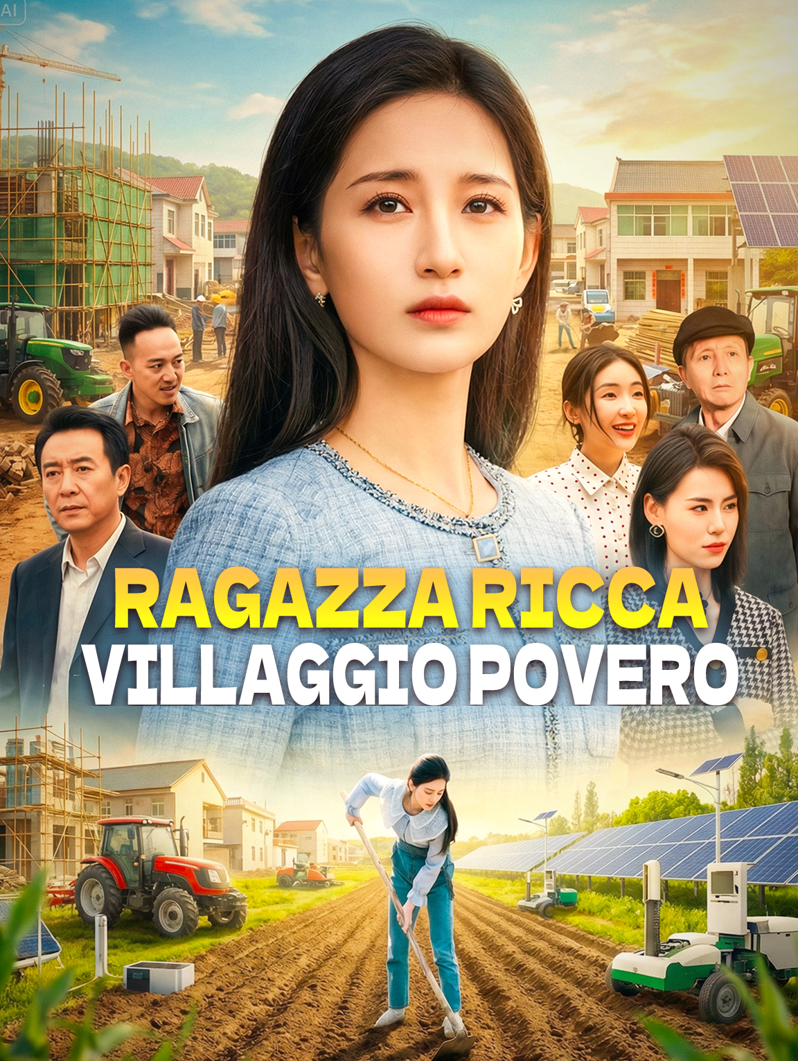 Ragazza Ricca, Villaggio Povero