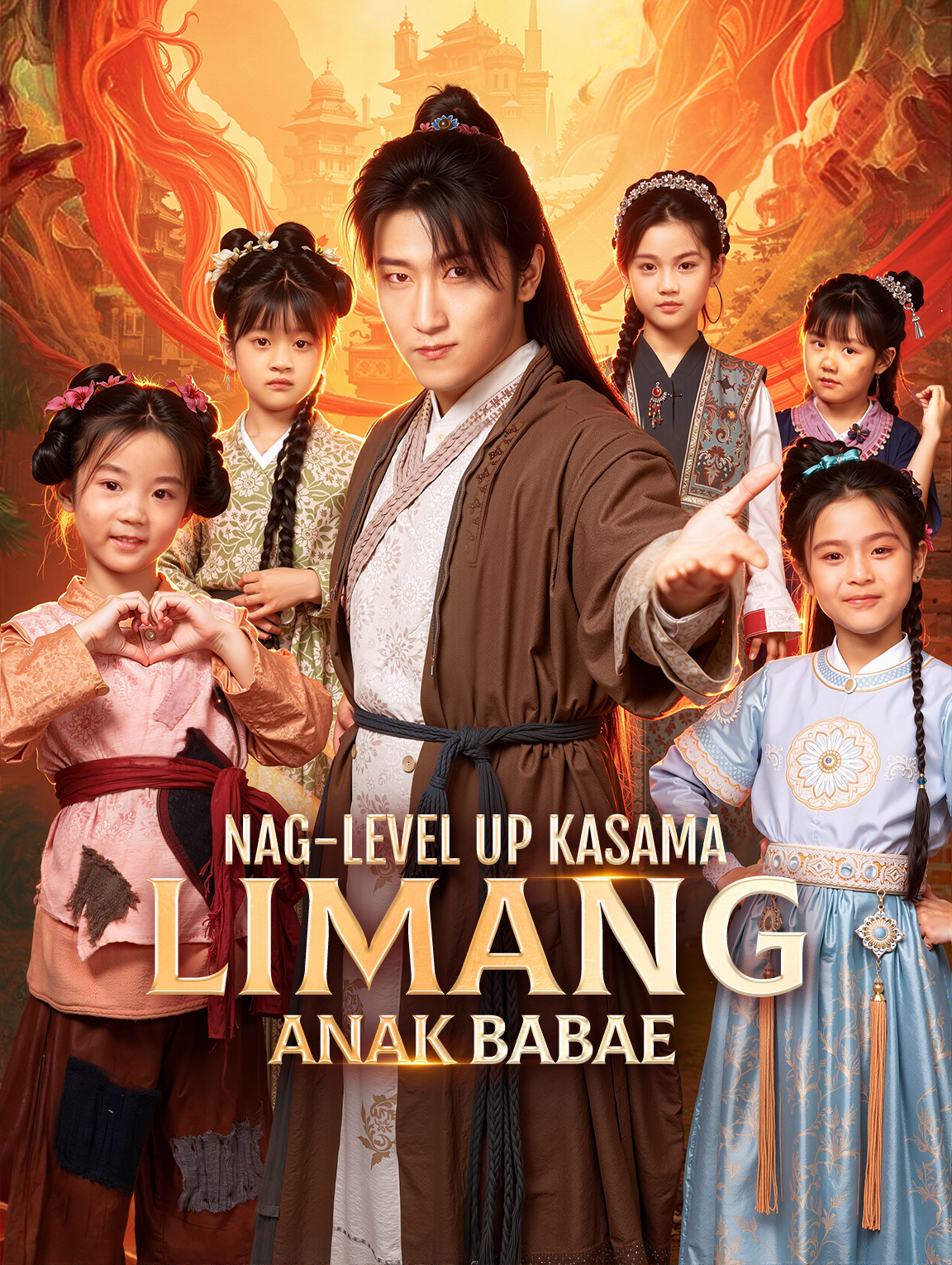 Nag-Level Up Kasama Limang Anak Babae