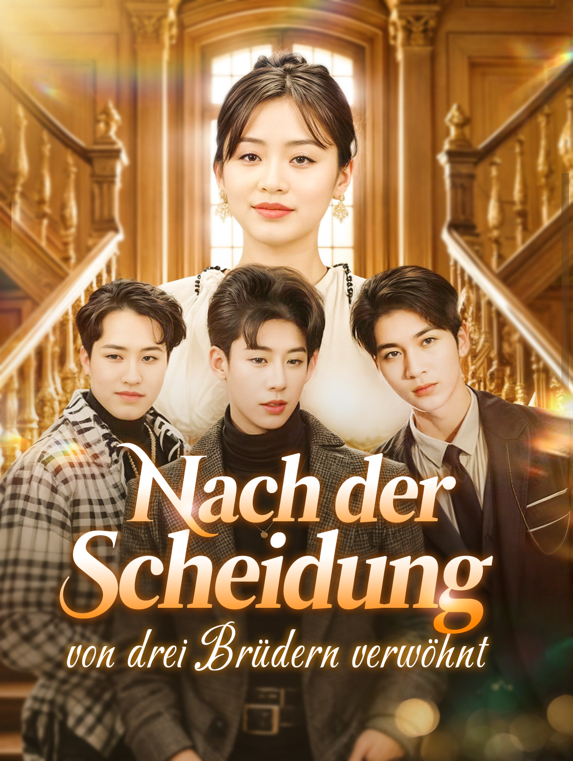 Nach der Scheidung von drei Brüdern verwöhnt