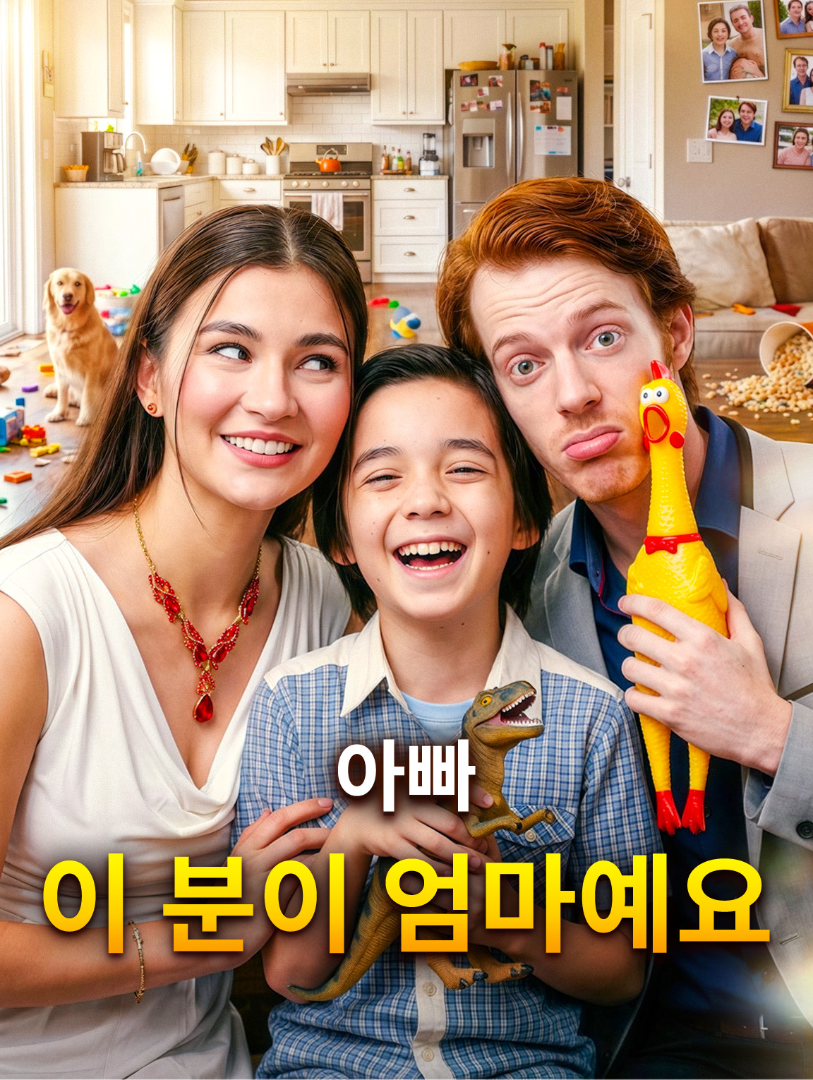 아빠, 이 분이 엄마예요