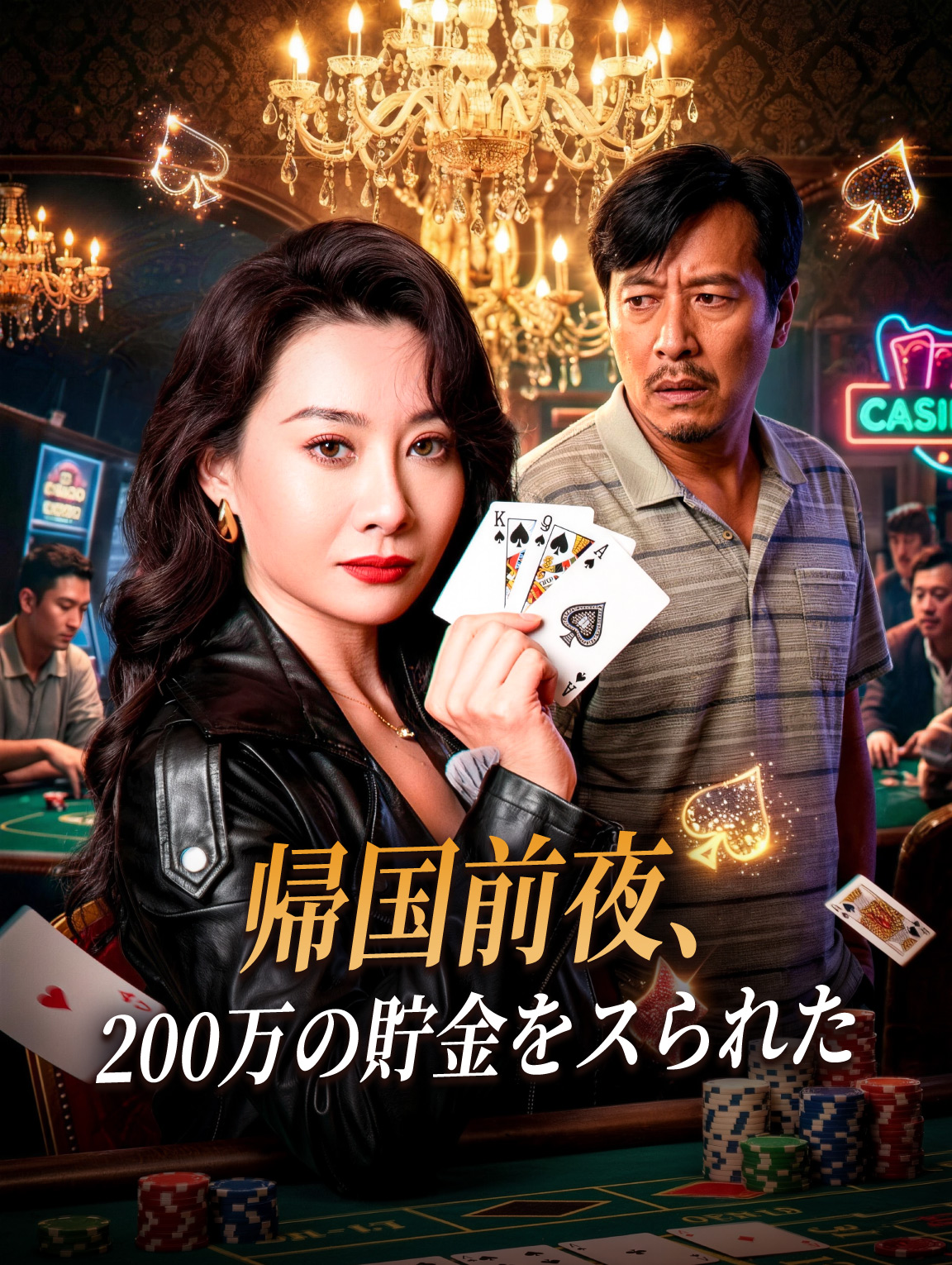 帰国前夜、200万の貯金をスられた