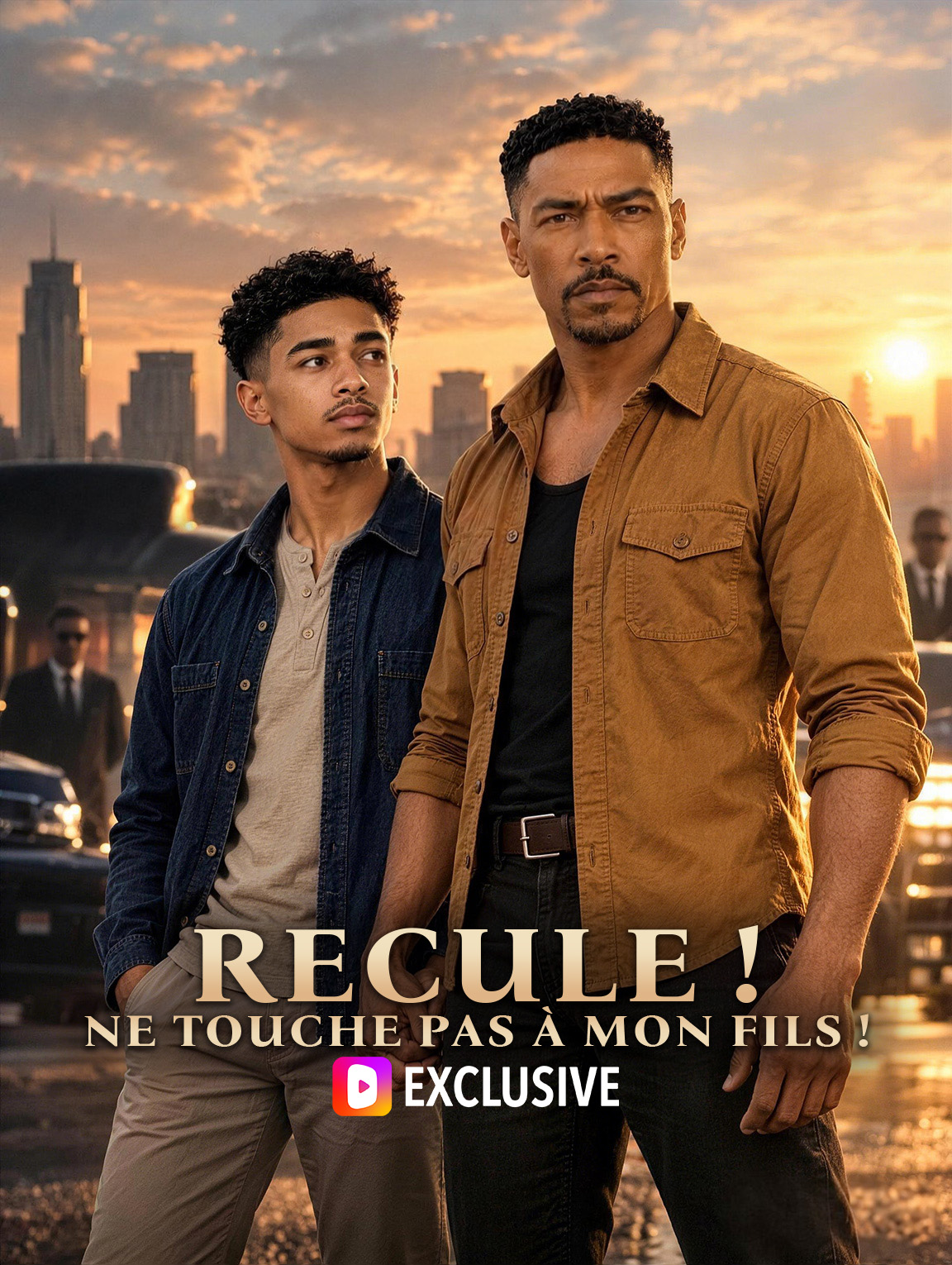 Recule ! Ne touche pas à mon fils !