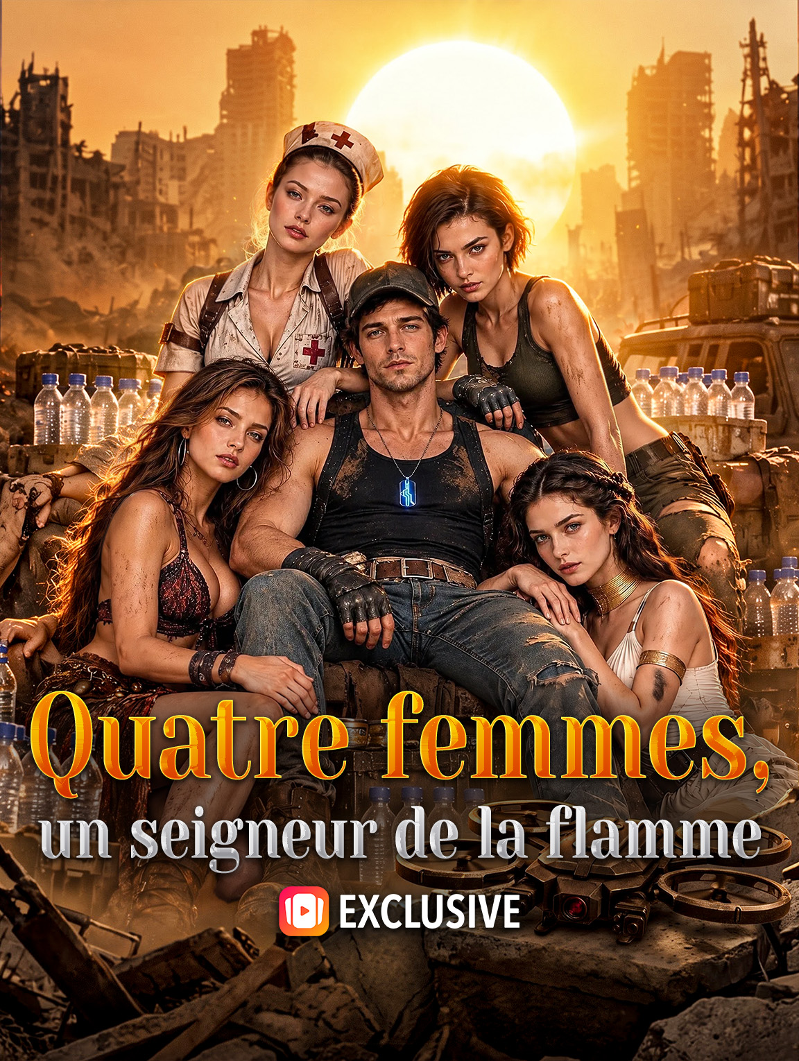 Quatre femmes, un seigneur de la flamme